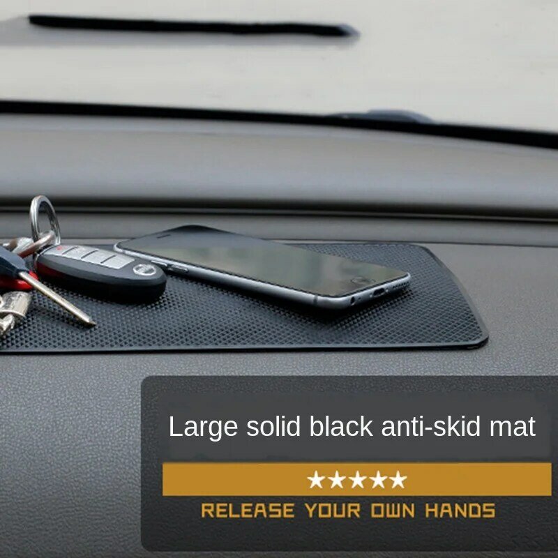 27x15cm Car Dashboard Sticky Anti-Slip PVC Mat Auto Non-Slip Sticky Gel Pad for Phone Sunglasses Holder Anti Slip Mat