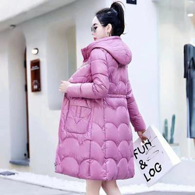 Sale Item Special Price Cotton jacket ins Padded Jackets Oversize Loose Hooded Long Parkas Warm Casual Contour