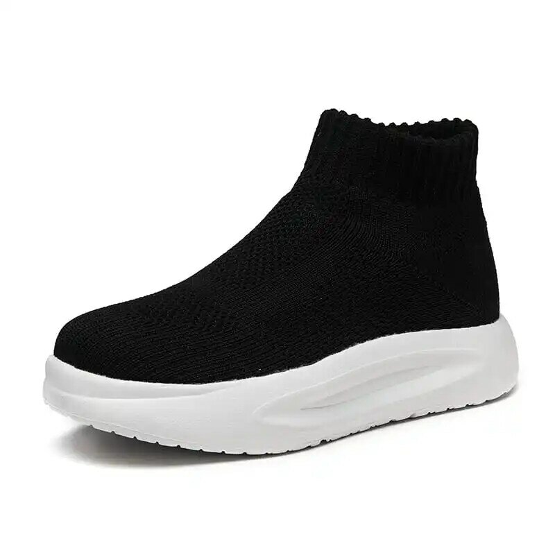 MWY Children Shoes High Top Socks Sneakers Platform Shoes Sports Shoes For Boys Girls Lighhtweight kids Trainers chaussure