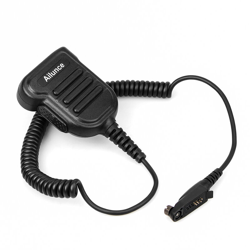 Micrófono impermeable IP67 para walkie-talkie, altavoz PTT para Ailunce HD1 Retevis RT29/NR630/RT82/RT83/RT648, multipin, J9131G