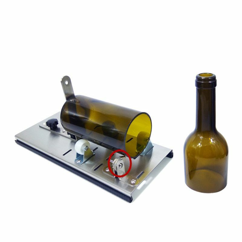 Nowy 2 sztuk butelka wina narzędzia tnące wymiana głowicy tnącej na nóż do szkła narzędzie 2.6cm
