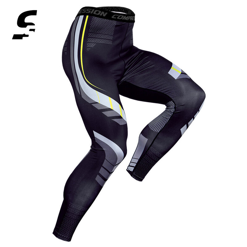 Men Shorts Compression Training Leggings Body building Workout Tights Leggings  Running Compression Yoga Pants Gym Sportswear