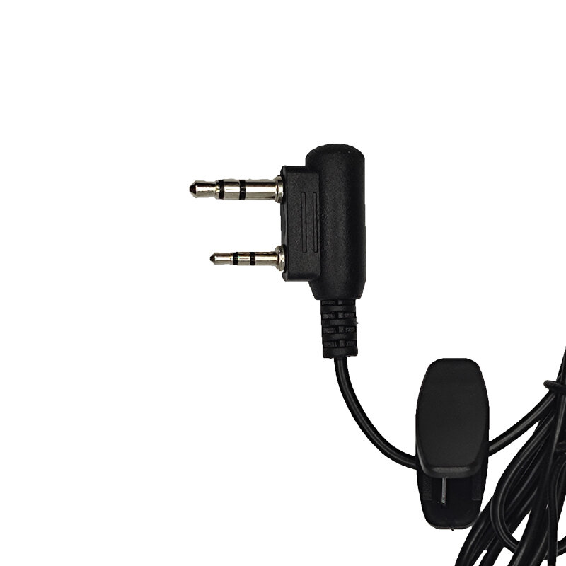 Baofeng-auriculares para walkie-talkie UV5R, cascos PTT con micrófono, gancho para la oreja, tipo K, Radio bidireccional, 888s HD
