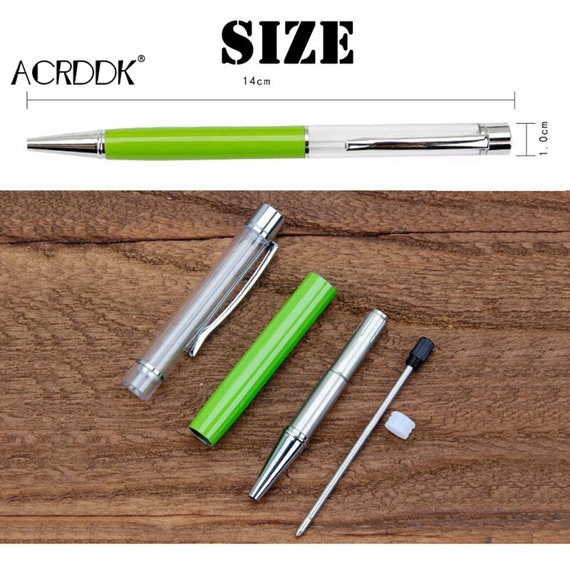 다채로운 빈 튜브 플로팅 DIY 펜 볼펜 27 팩, 학생 선물 사무 용품 볼펜, 쓰기 도구 펜