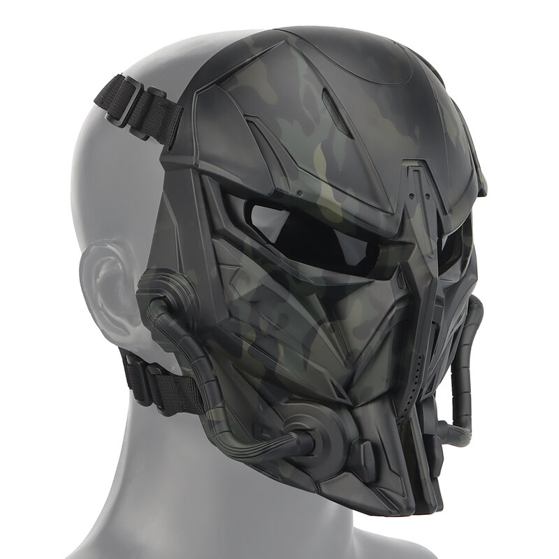 Tactical Airsoft Full Face Mask Paintball Schutz Maske Outdoor Military Jagd Schießen Zubehör CS Krieg Spiel Masken