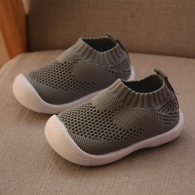 New Autumn Infant Toddler Girls Shoes Girls Boys Casual Mesh Shoes Soft Bottom Comfortable Non-slip Kid Baby First Walkers Shoes