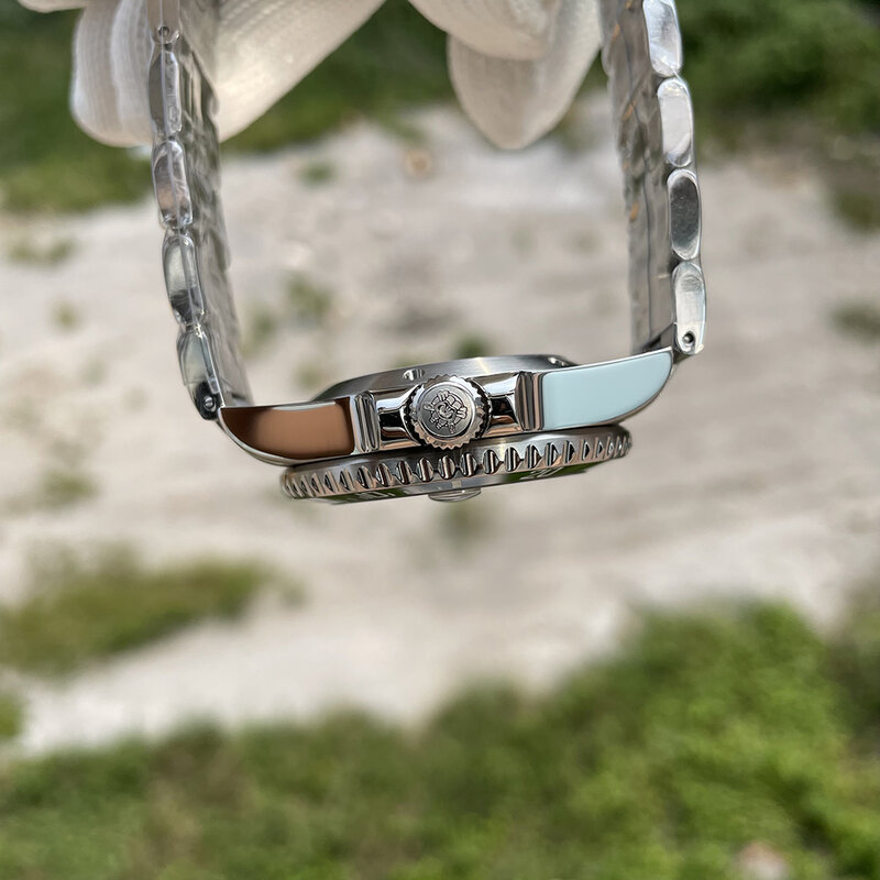 Steeldive-reloj de pulsera mecánico para hombre, pulsera de acero inoxidable NH35, cristal de zafiro, 41mm, 2022, SD1953