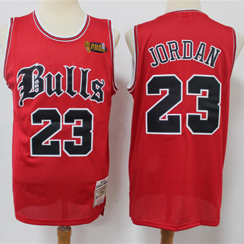 NBA Chicago Bulls #23 Michael Jordan homme maillot de basket Vintage édition limitée Swingman maillot cousu maille hommes maillots