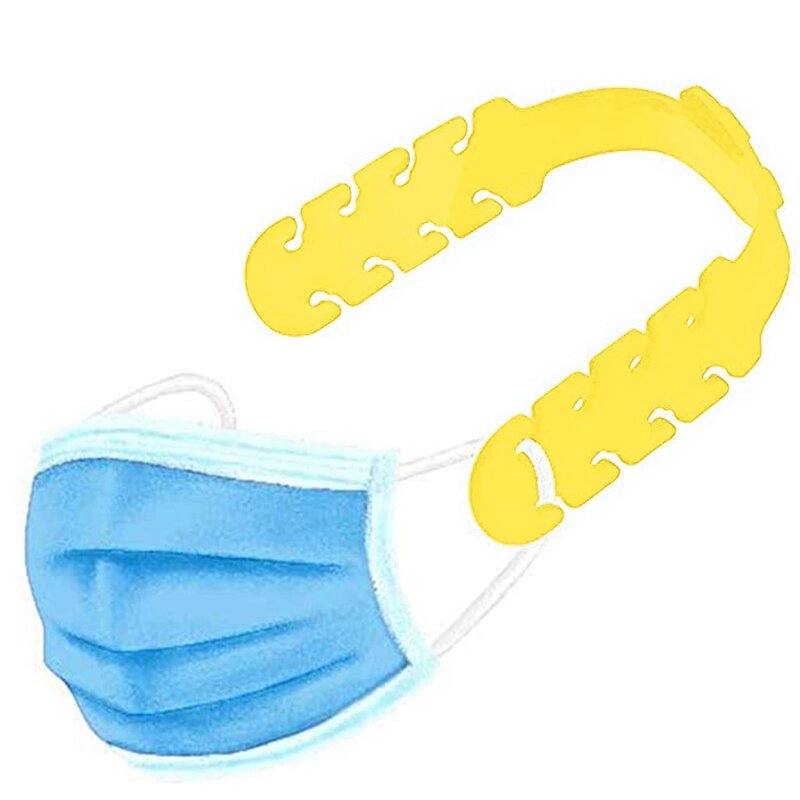 5pc ajustável protetores de orelha gancho extensão cinta fivela máscara extensores para máscara vestindo protetor de ouvido grip clips gancho mascarilla #3