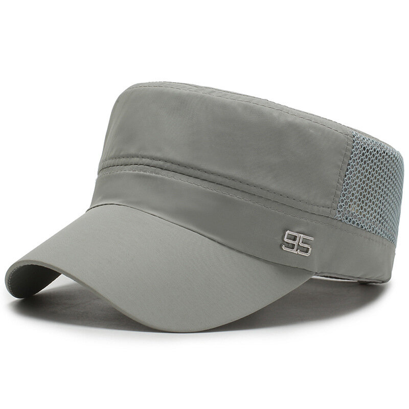 Sombrero de Sol para hombre y mujer, gorra deportiva transpirable, militar, ajustable