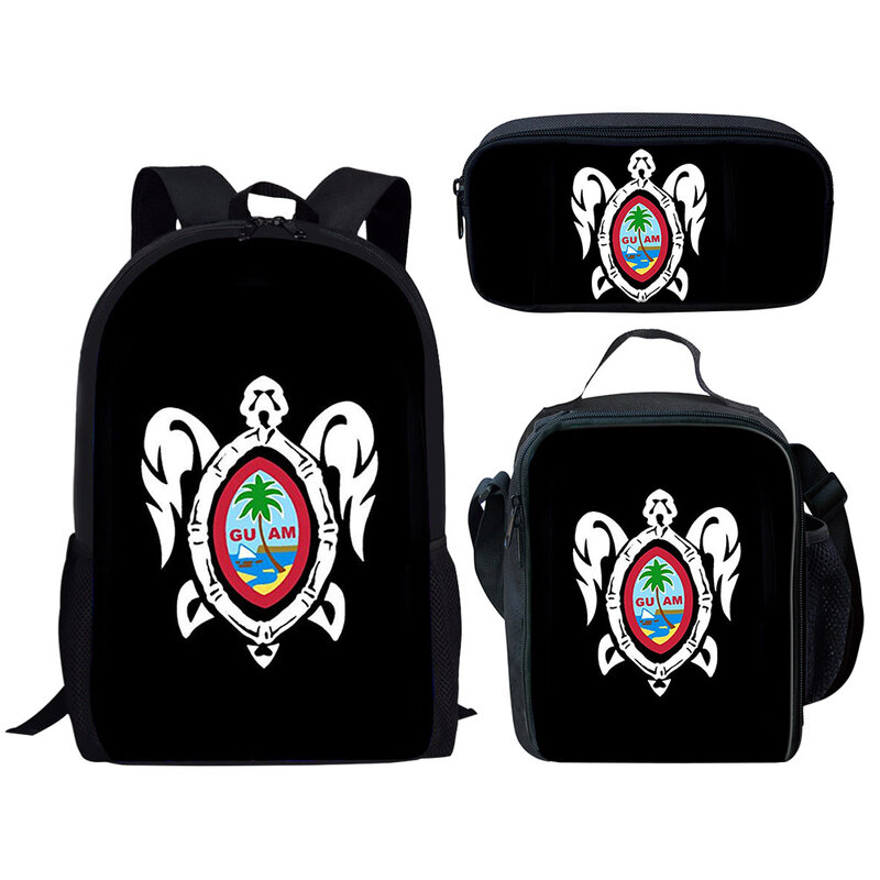 3 sztuk/zestaw etniczne żółw drukowanie szkolne torby dla nastolatków dziewczyny Vintage tornistry plecaki damskie plecak podróżny mochila