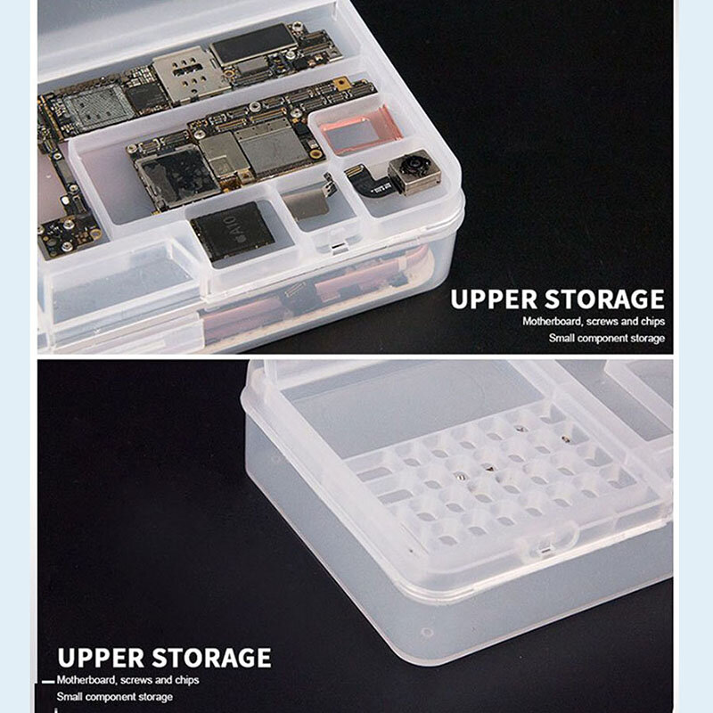 Boîte magique multifonction pour téléphone portable, SS-001A, écran LCD, carte mère, réparation de pièces IC, boîte de rangement en plastique