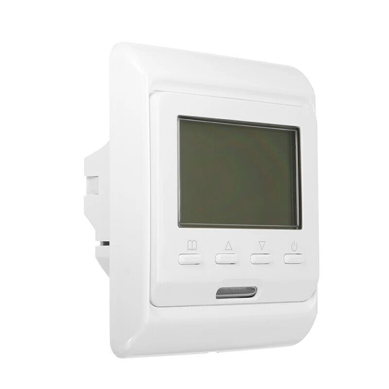 1Pcs 86X86X13Mm Programmable Pemanas Bawah Lantai Thermostat Rumah Digital Temperature Controller Praktis