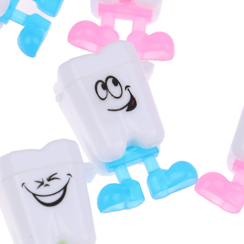 10Pcs กล่องฟันเด็กฟันนมจัดเก็บเด็กของที่ระลึกกรณีของขวัญเด็ก