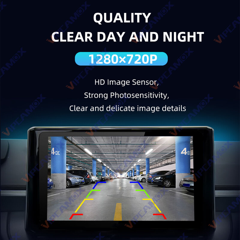 AHD 720P/1080P Câmera do carro 170 Graus de grande angular Fish Eye Lens Starlight Visão Noturna HD Veículo Câmera de visão traseira
