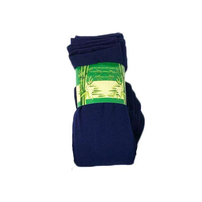 Calzini da uomo calzini elastici in seta elastica traspirante in poliestere per calzini di alta qualità Casual traspiranti autunnali primavera