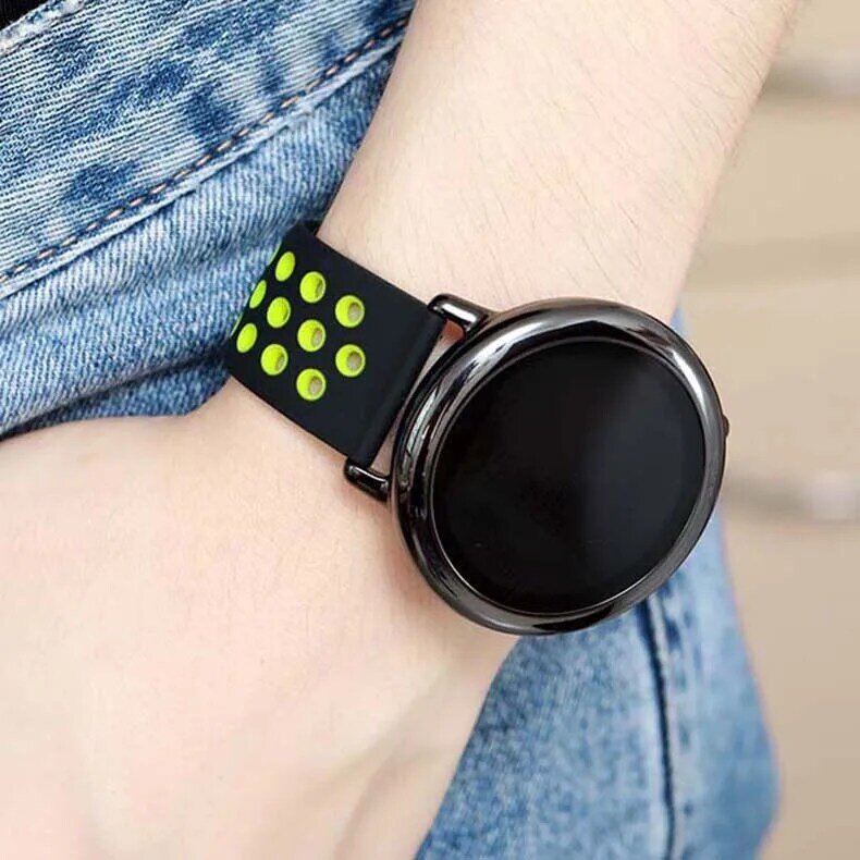 Bracelet en silicone pour montre connectée Samsung Galaxy Watch 4, bracelet de sport classique, 40mm, 46mm, 42mm, 44mm, 40mm