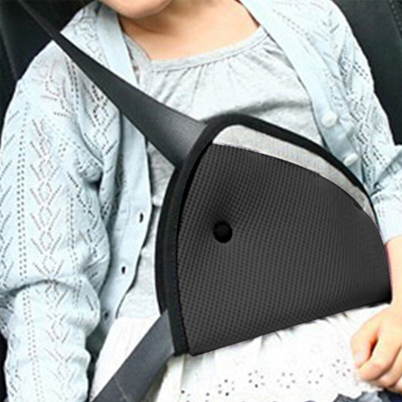 Triangle Baby Kids Car Safe Seat Belt Clip Shoulder Seat Belt Holder Protector Seat Belt Pad Clips Protection Baby Child Belts