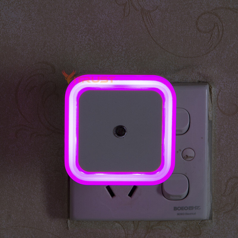 Luz noturna LED com controle de sensor para crianças, lâmpada para crianças, sala de estar, quarto, iluminação do banheiro, min, 110v, 220v