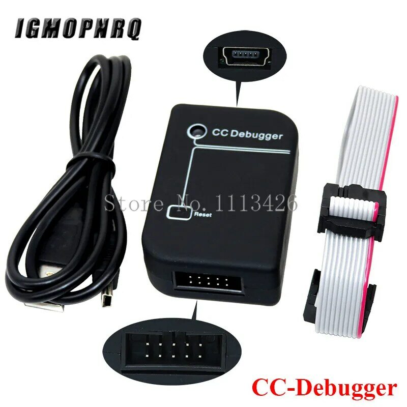 Emulatore Zigbee CC2531 cc-doppler gger programmatore USB CC2540 CC2531 smoffer con antenna modulo Bluetooth connettore cavo di download