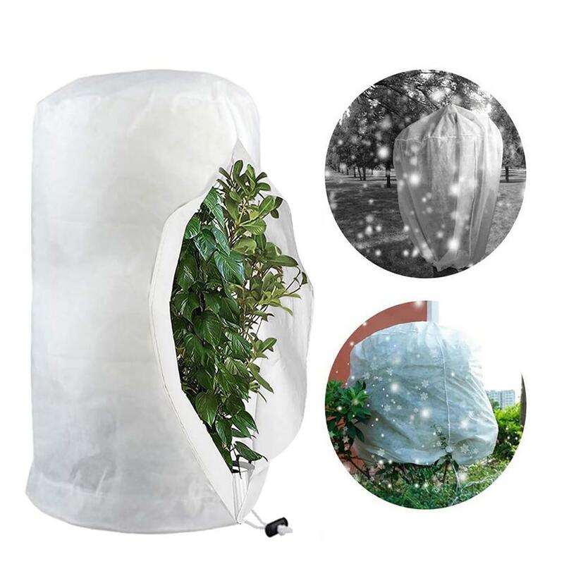 Plant Cover Winter Warm Cover Tree Shrub Plant Protecting Bag Frost Protection For Yard Garden Plants Small Tree Against Cold