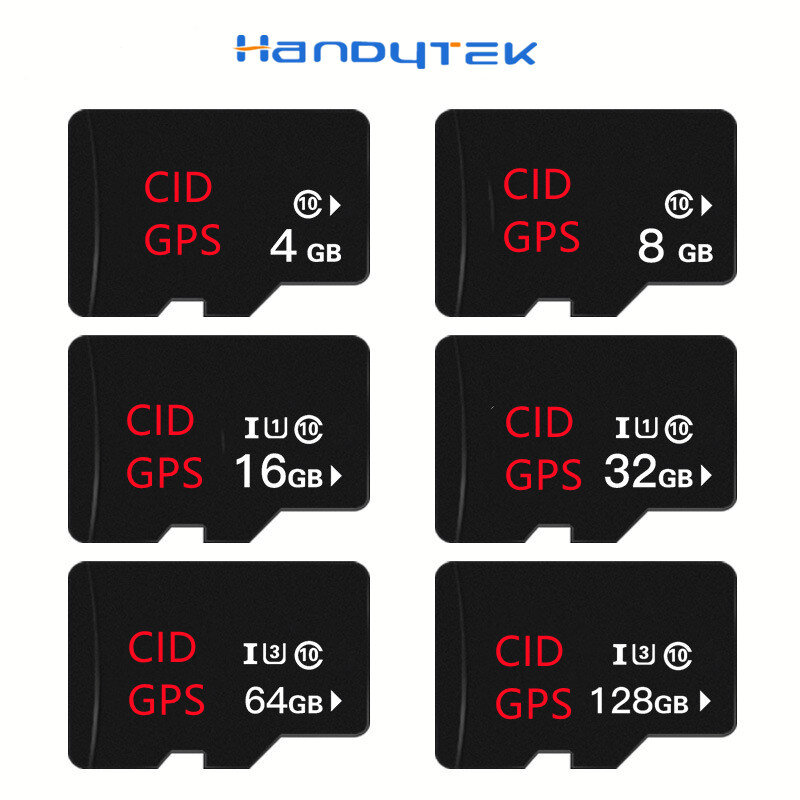 Mini tarjeta de memoria TF para coche, dispositivo de navegación de alta velocidad TransFlash, personalizado, CID, 2GB, 4GB, 8GB, 16GB, 32GB, 10 unidades