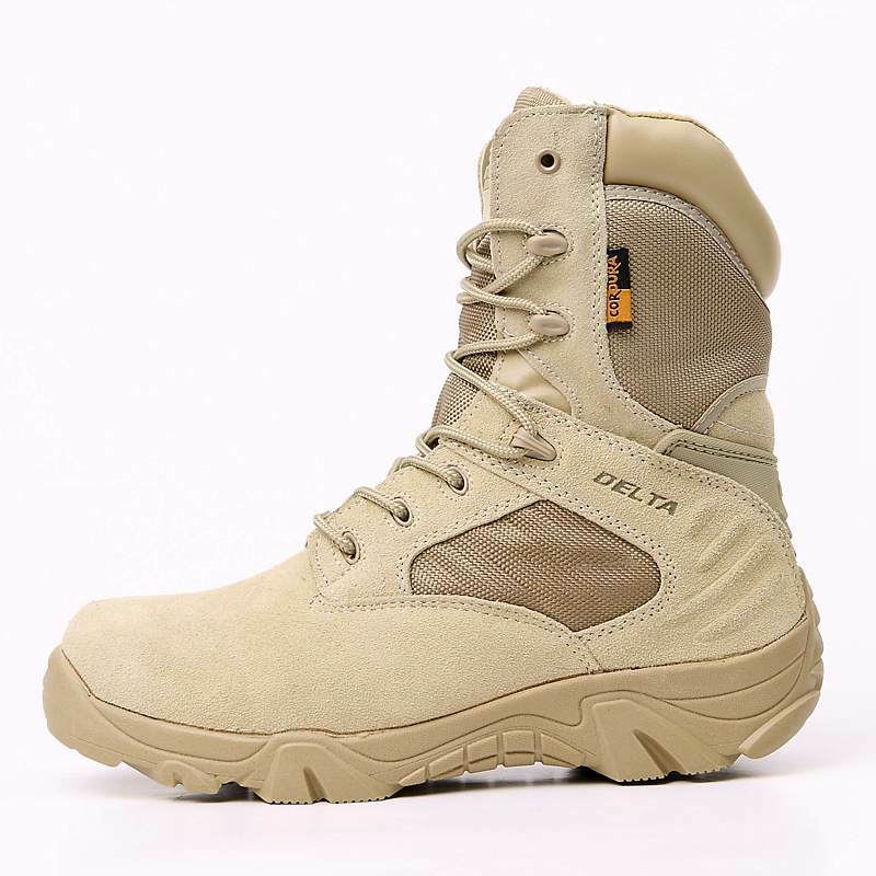 Alta qualidade de madeira sapatos terra botas militares homens botas askeri bot bota masculino militar combate do exército