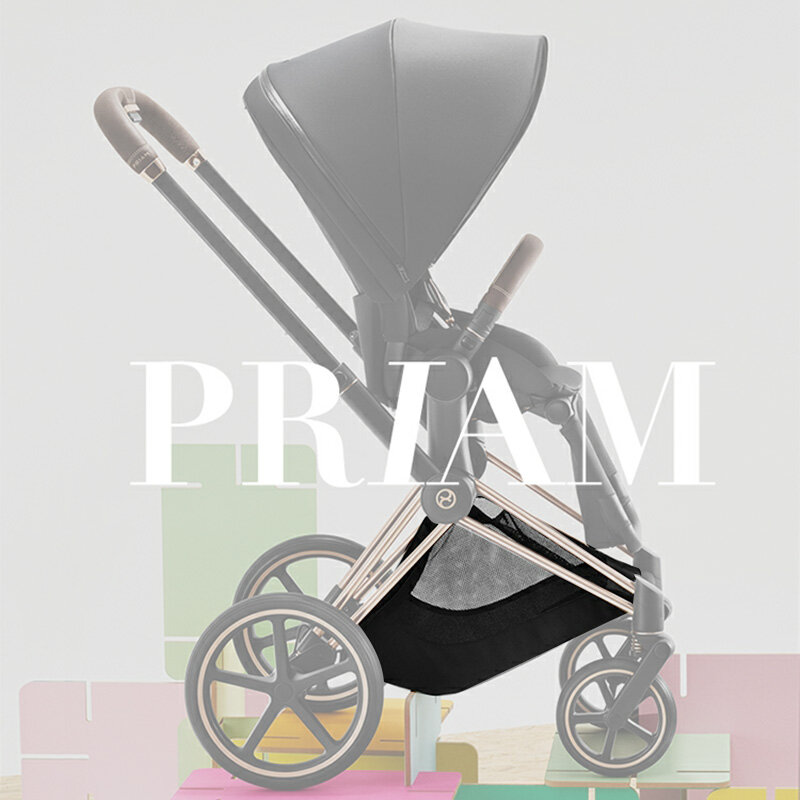 Cesta para carrito de bebé Cybex Priam, accesorio de reemplazo, 3/4 Mios 2/3, Melio