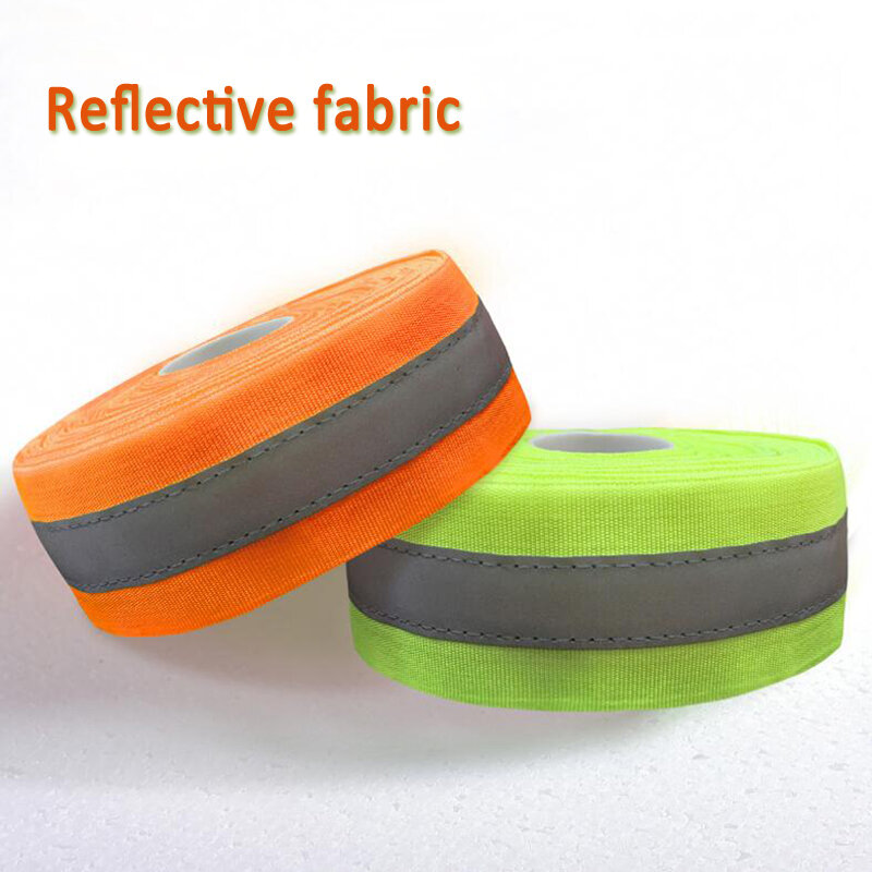 Cinta de costura de tela feflectiva Oxford de alta visibilidad cinta de correas reflectantes para bolsas de ropa