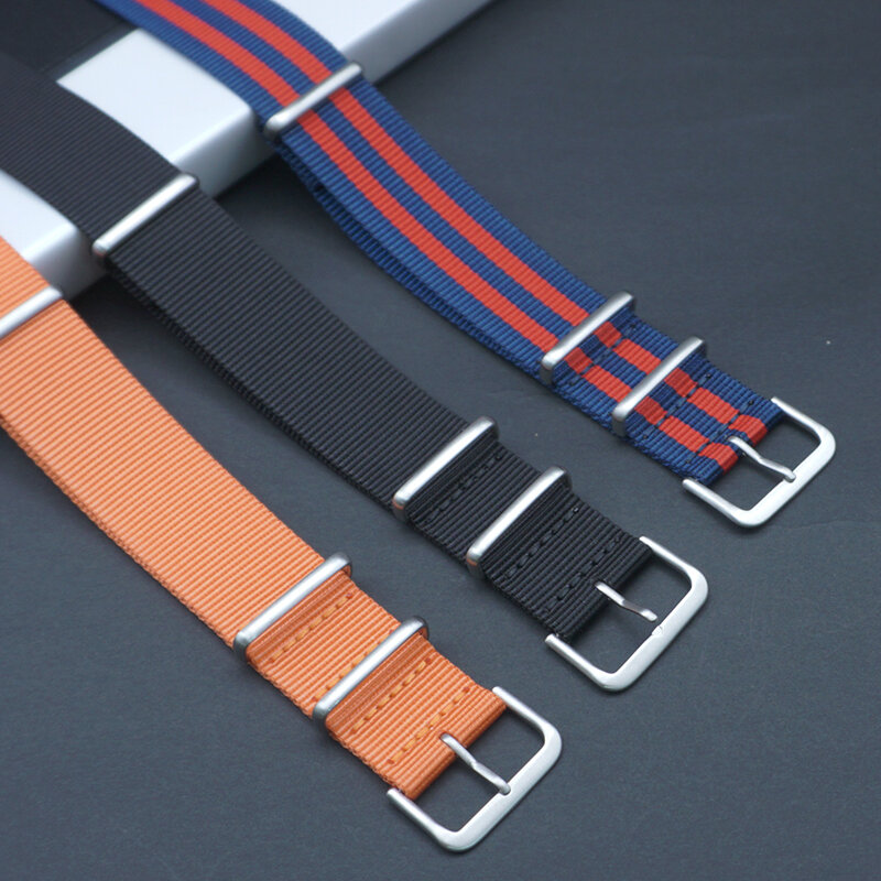 Wholesale Nylon Strap NATO ZULU Watchband 20mm 22mm Generic Watchband Belt Replacement Men Women High Quality Watch Accessories