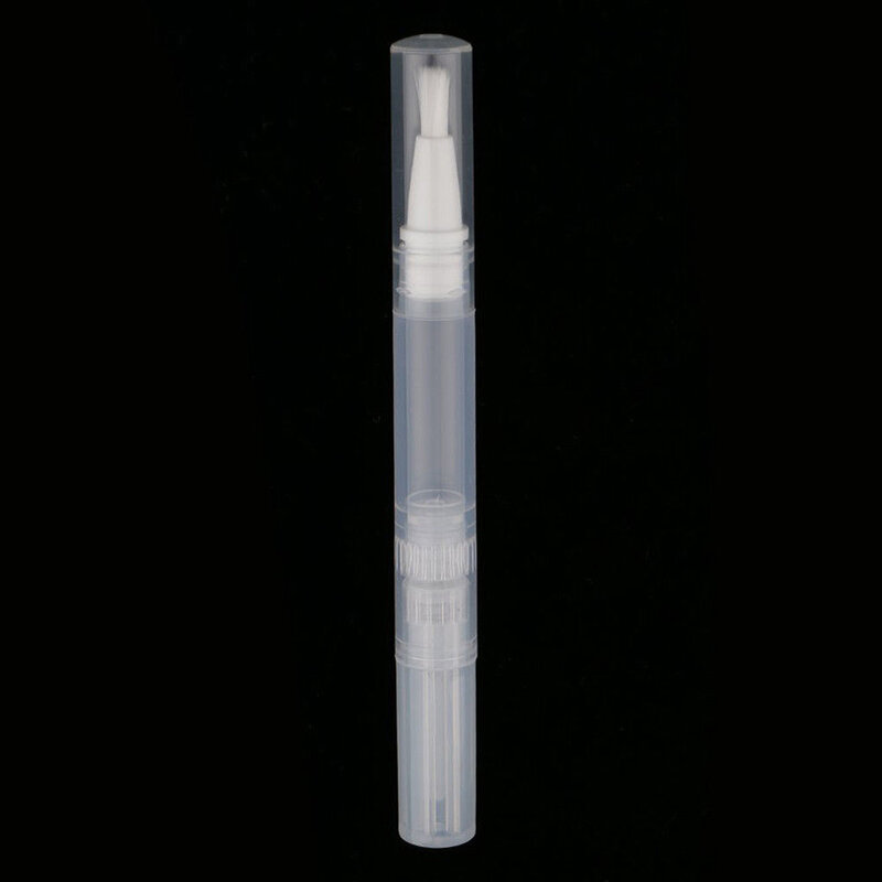 1Pc 3ml Leere Twist Stift mit Pinsel Nachfüllbare Flasche Kosmetische Container Nagellack Rohr für Balsam Nagel Kunst farbe Mascara Öle