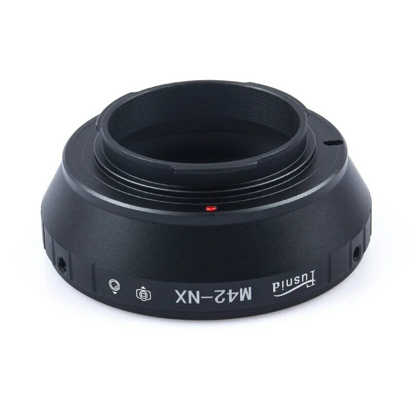 Adaptador de lente de M42-NX para lente de tornillo M42 para Samsung NX, adaptador de montaje NX10 NX11 NX5 NX100 NX210 NX1000