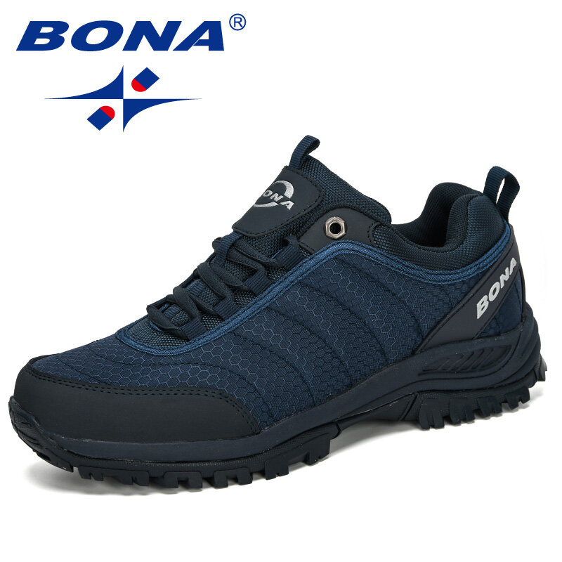 BONA-zapatos de senderismo para hombre, zapatillas de escalada de montaña, calzado de entrenamiento al aire libre, deportivas de senderismo, cómodas, novedad