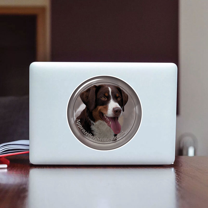 S61914 # Stiker Perekat Diri Sennenhund Stiker Mobil Tahan Air Dekorasi Otomatis Pada Bumper Jendela Belakang Laptop Pilih Ukuran