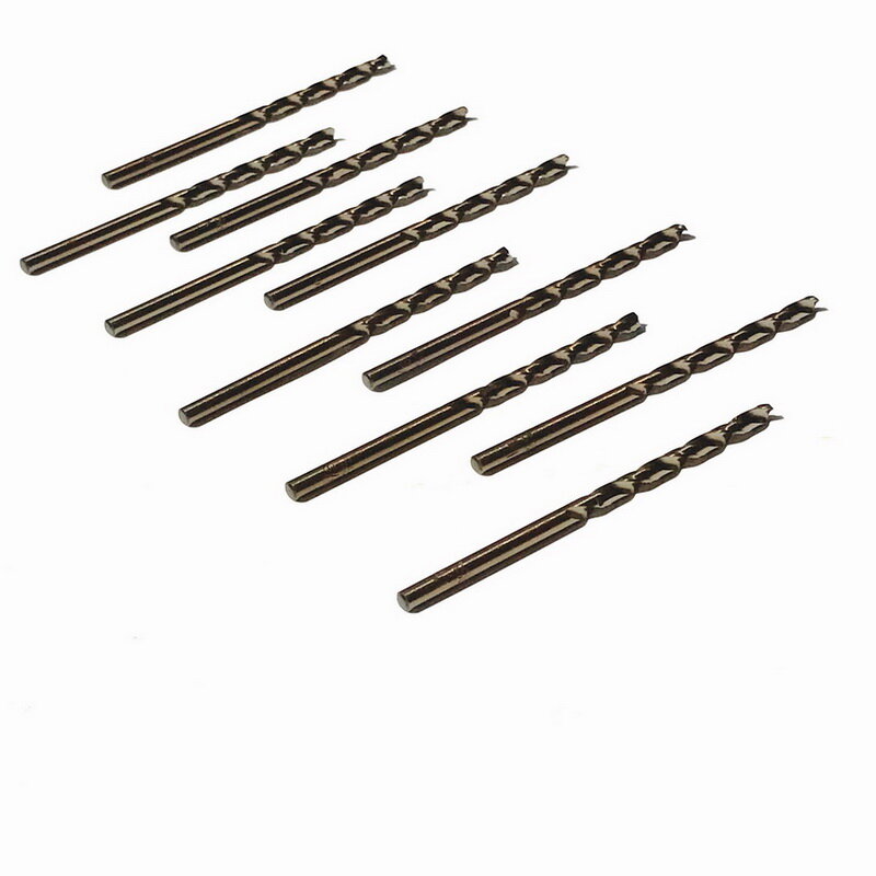 10 pz/set di 7/64 "HSSM35 Co5 % Steel Metal Twist Drill Bit gambo dritto per SS/acciaio/acciaio fuso ferro alluminio foratura