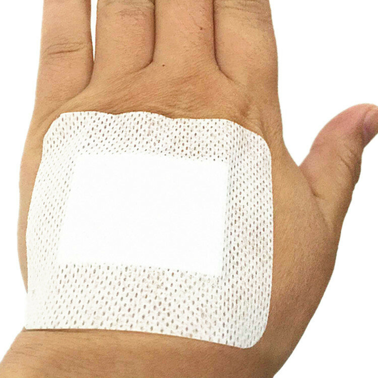5 sztuk/paczka samoprzylepny opatrunek na ranę taśma medyczna apteczka 10cm X 20cm plaster bandaż duże rany pierwszej pomocy rany hemostazy