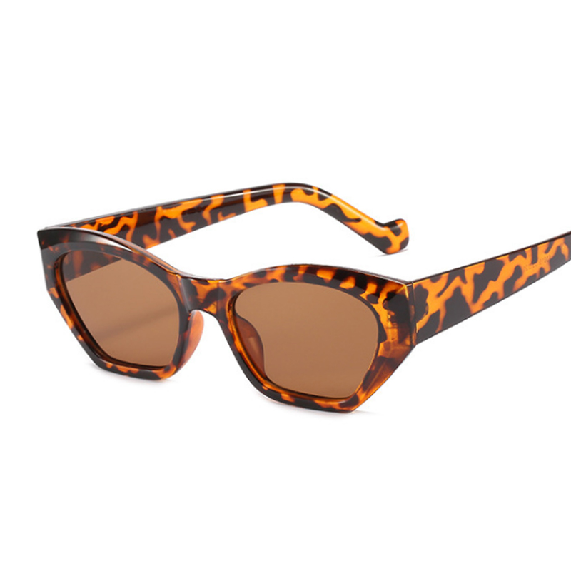 Gafas De Sol con diseño De ojo De gato para mujer, anteojos De Sol femeninos con montura pequeña, a la moda, De marca De diseñador, con gradiente De colores caramelo