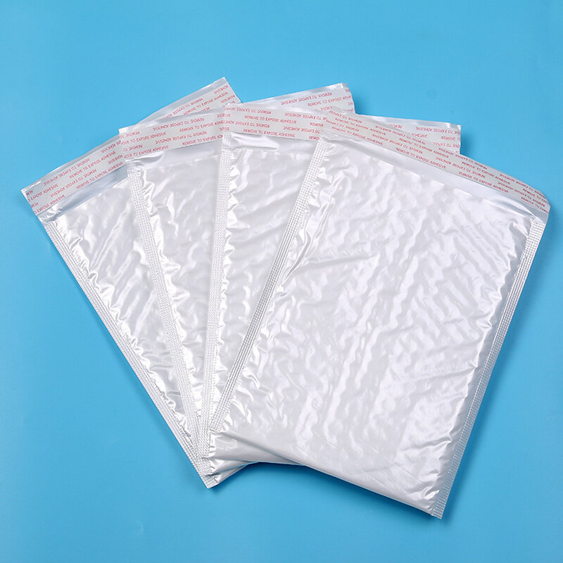 Kunststoff Weiß Schaum Umschlag Tasche Werbungen Aufgefüllte Versand Umschlag mit Blase Mailing Tasche Geschenk Wrap Verpackung Taschen 10pc 24*25cm