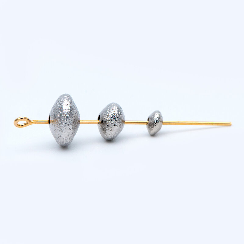 20 peças de prata tom rondelle grânulos, ródio chapeado bronze espaçadores 5/ 7/ 10mm (GB-916)