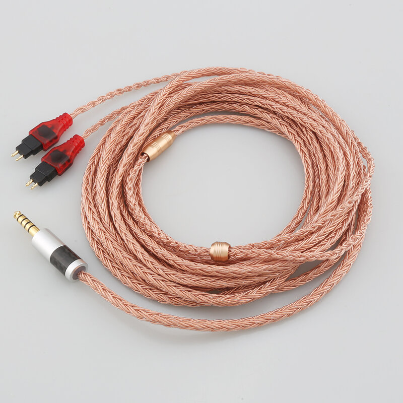 Cable de auriculares XLR equilibrado, 2,5mm, 3,5mm, 16 núcleos, 99%, 7N, OCC, para Sennheiser HD580, HD600, HD650, HDxxx, HD660S, HD58x, HD6xx
