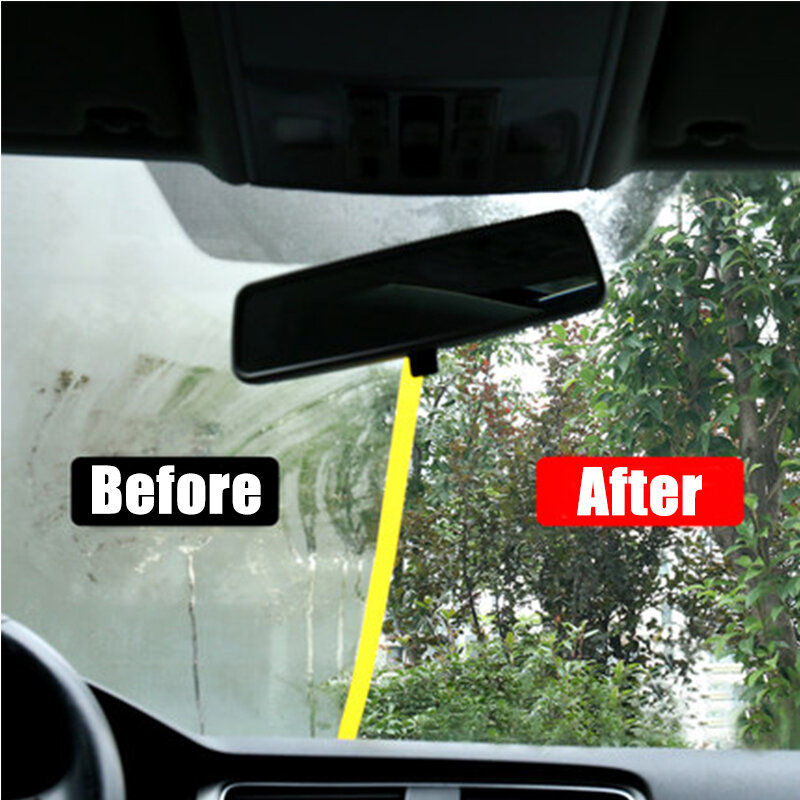 HGKJ-5 agente de longa duração ati-fog evita embaciamento visão clara repelente de água para carro interior pára-brisa de vidro acessório automático