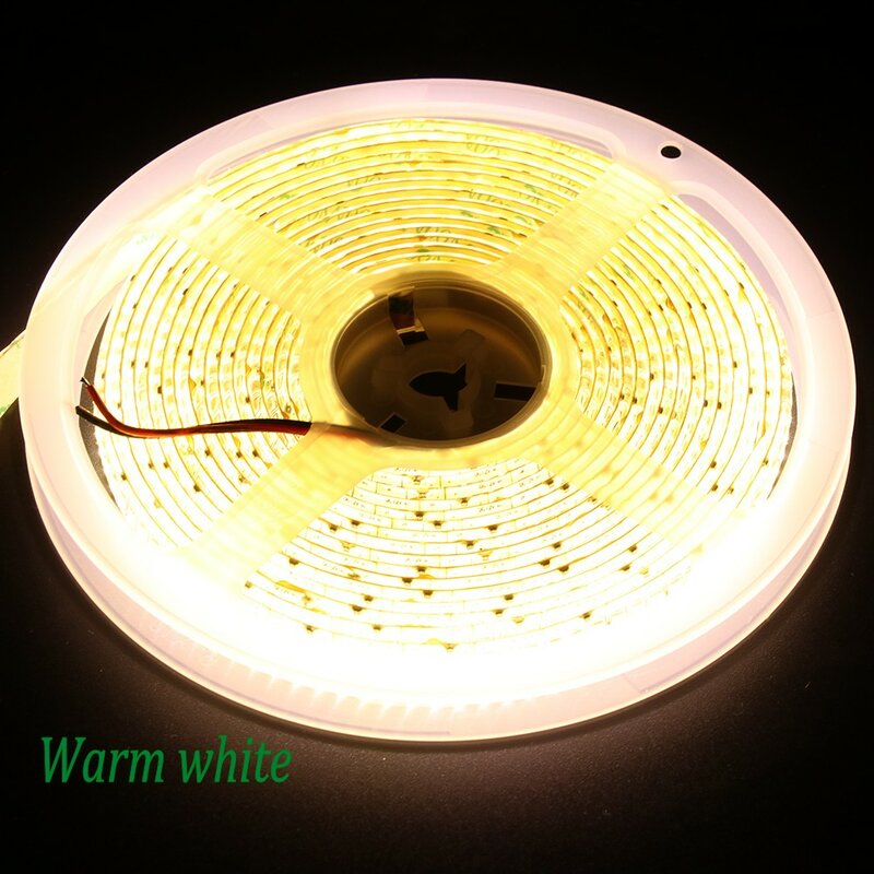 Tira de luces LED resistente al agua, cinta Flexible de 5M, 2835 SMD, 12V DC 60/240 LED/m 300 1200 píxeles, color blanco Natural/blanco frío