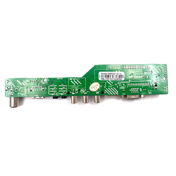 Papan Kontrol Rahasia LCD Multiguna Model M53V5.1 dengan PC-VGA, HD MI,AV ,TV ,USB, Antarmuka