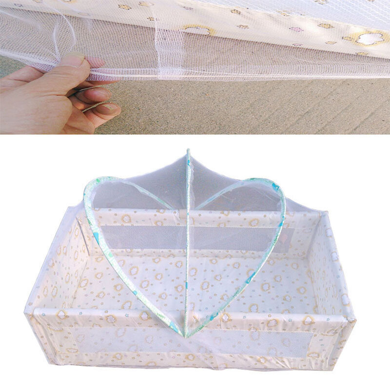 Baby Bed Mosquito Net Foldable Girl Arched Mosquitos Nets Portable Crib Netting For  Baby Cradle Canopy Beds Crib Cot Kids baby