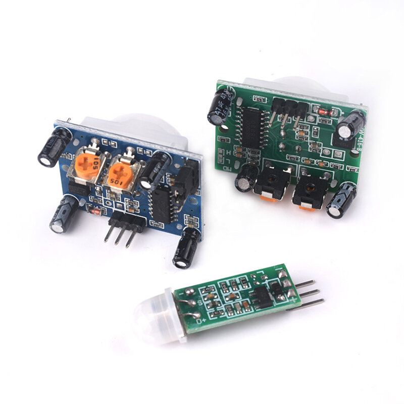 HC-SR501 HC-SR505 Регулируемый ИК пироэлектрический инфракрасный мини-модуль PIR датчик движения Детектор модульный кронштейн для arduino
