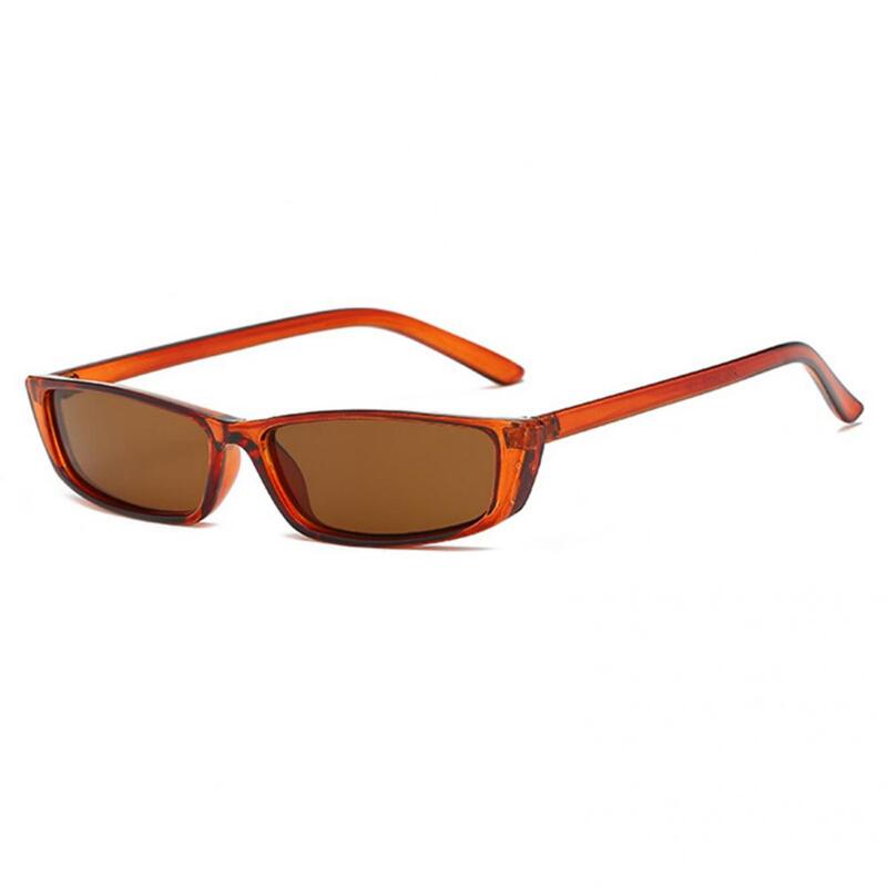 Elegante bom portátil elegante retro óculos de sol quadrados eyewear leve para viagens