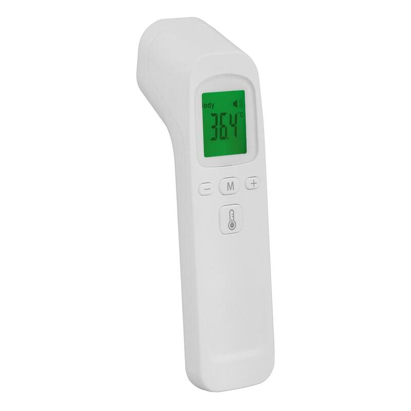 1 un Secondo Fronte Elettrico Termometro No Touch Senza Contatto del Corpo Febbre Testa Orecchio Digitale IR A Raggi Infrarossi Termometri