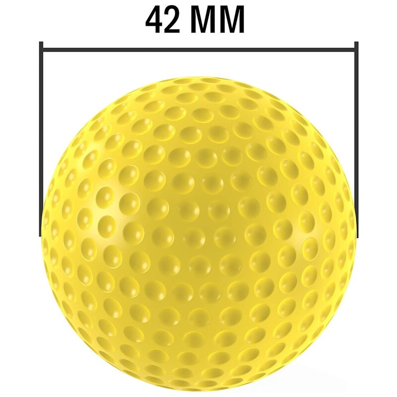 24 قطعة كرات الجولف في الهواء الطلق داخلي مطاطا ممارسة الكرة رغوة كرة لينة اسفنج مصنوع من مادة البولي يوريثين الكرة مطاطا جولف المنتجات