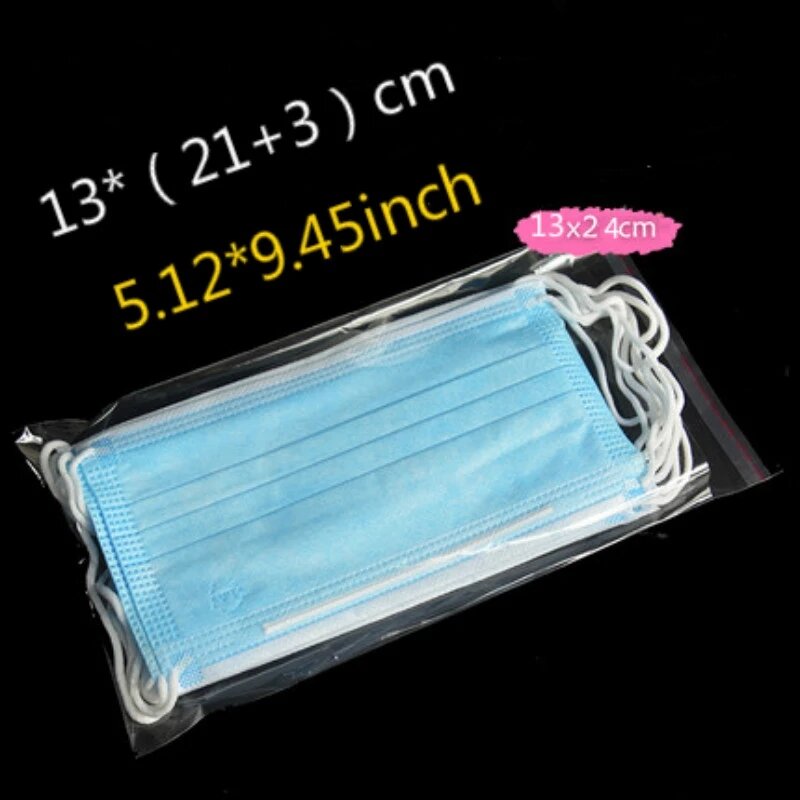 OPP 폴리 가방 투명 자체 접착 투명 셀로판 포장 가방 플라스틱 도매 두꺼운 쿠키 카드 OPP 가방, 100, 300 개
