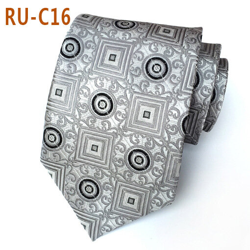 Новинка, шелковые галстуки для мужчин, жаккардовые, 8 см, цветочный узор Пейсли, геометрический рисунок, искусственный галстук, Мужской подарочный галстук